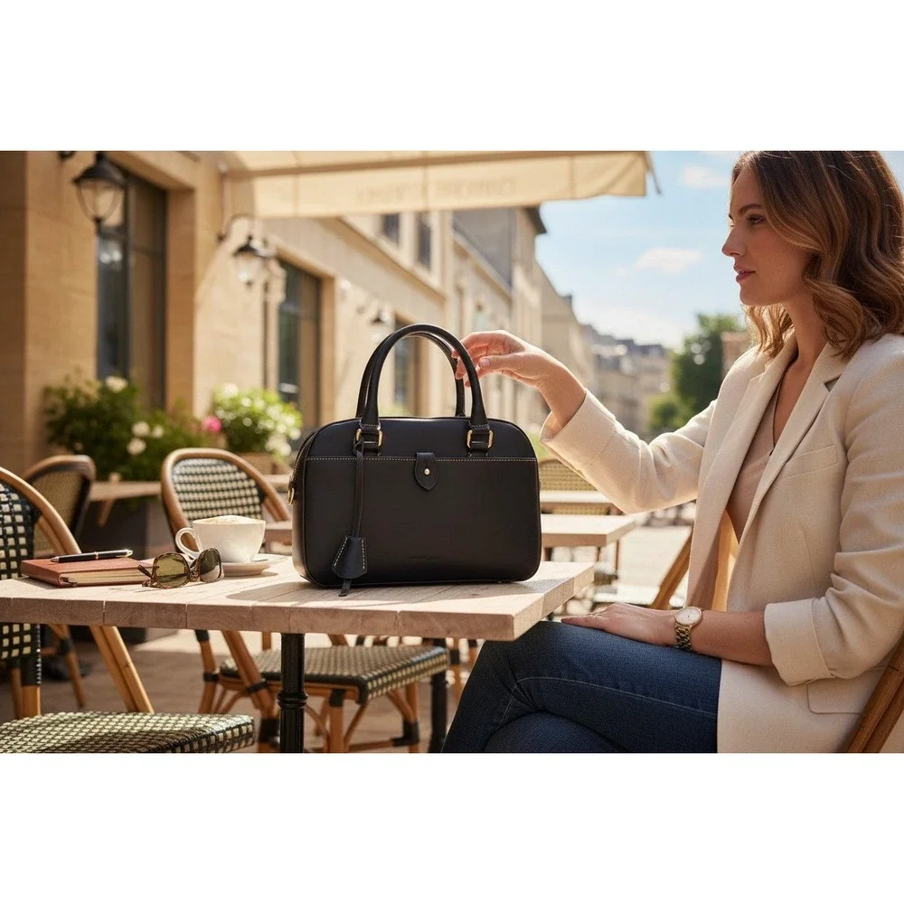 Dooney & Bourke Alto Shana Leather Satchel Handbag NWT